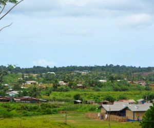 ariel view of some parts of barclayville city