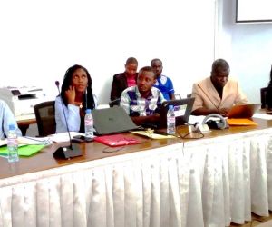 facilitators at the land rights act messaging workshop held in monrovia 