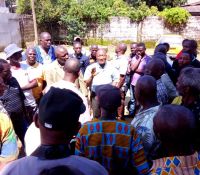 senior staff of the lla meets with employees
