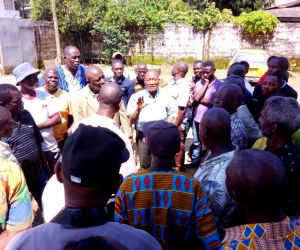 senior staff of the lla meets with employees