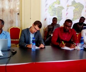 some participants at a national workshop to validate draft participatory land use plan for foya district and spatial development strategy for lofa county