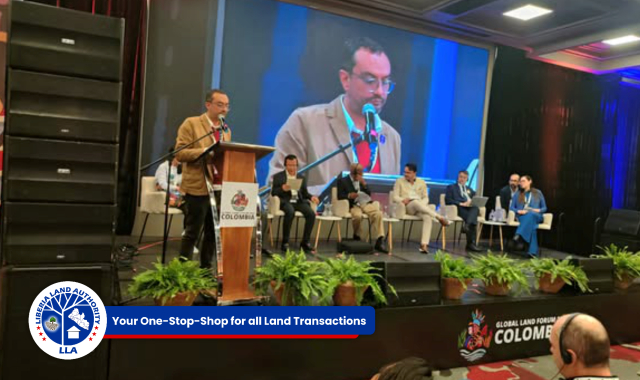 LLA Executive Director Attends Global Land Forum in Colombia, South America.