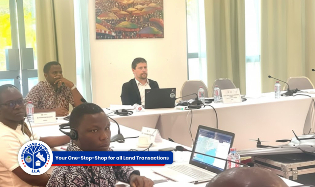 LLA Commissioner Participates in Regional Training to Advance West Africa’s Boundary Management for Confirmatory Survey.