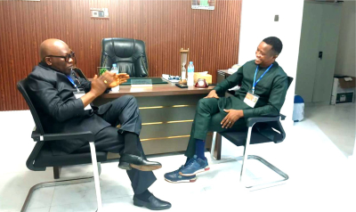 Liberia Land Authority Chairman Visits Sierra Leone Land Commission During International Conference in Freetown