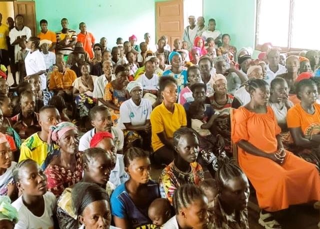 Pictorial of town hall engagement in Zor-Tapa, Nimba County