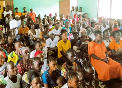 Pictorial of town hall engagement in Zor-Tapa, Nimba County