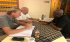 L-R: Mr. Anders Hundquist, Deputy Director General, Lantmatariet, Mr. Thomas Oberg, Divisional Manager, Lantmatariet &amp; Hon. Atty. J. Adams Manobah, Sr., Chairman, LLA